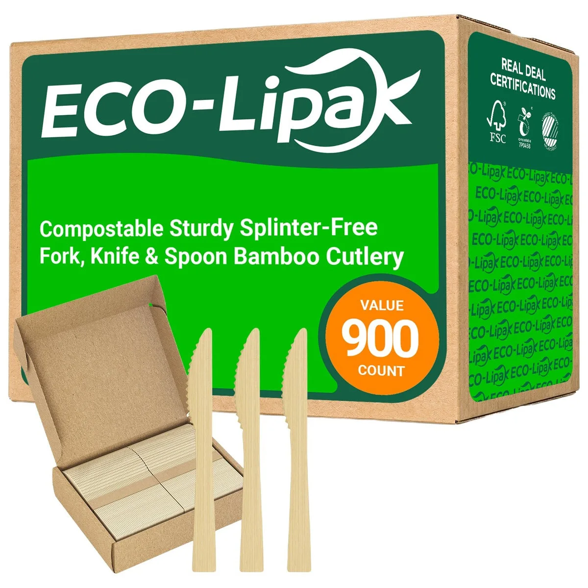 ECO-Lipak Bambusz evőeszközök - Image 4