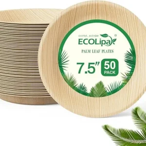 ECO-Lipak Kerek pálmalevél tányérok
