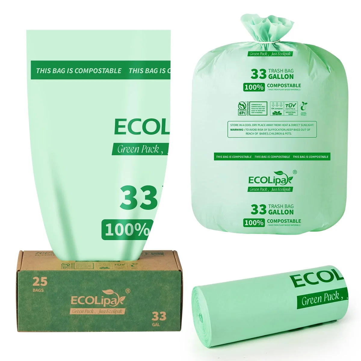 ECO-Lipak Hulladékgyűjtő zsákok – több méret - Image 4