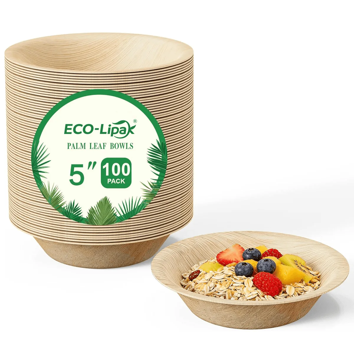 ECO-Lipak Pálmalevél tálkák