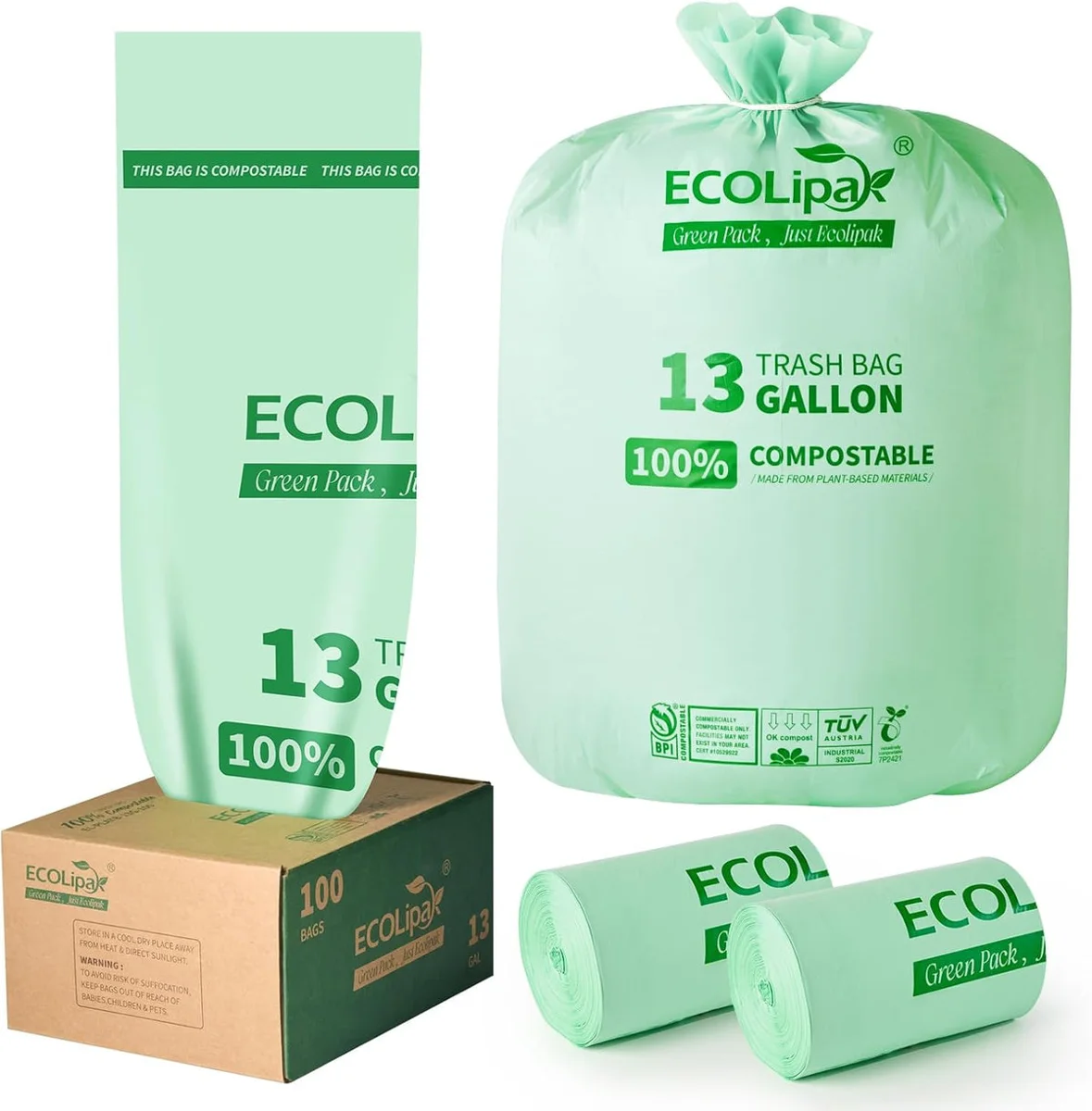 ECO-Lipak Hulladékgyűjtő zsákok – több méret